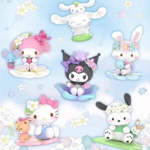 This is a Top Toy Sanrio Characters Spring Flower Series- confirmed Pochacco